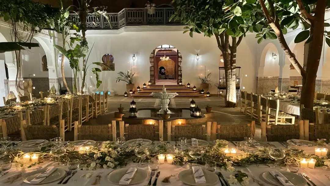 location villa cérémonie laïque marrakech